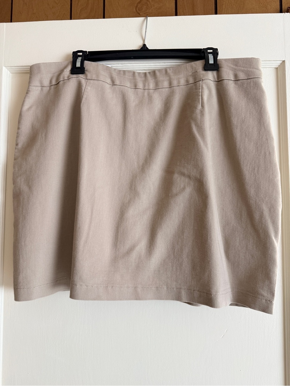 croft & barrow Beige A-Line Skirt